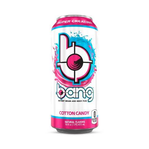 Order Bang Cotton Candy Energy Drink 16oz Can food online from Aplus store, Snyder on bringmethat.com