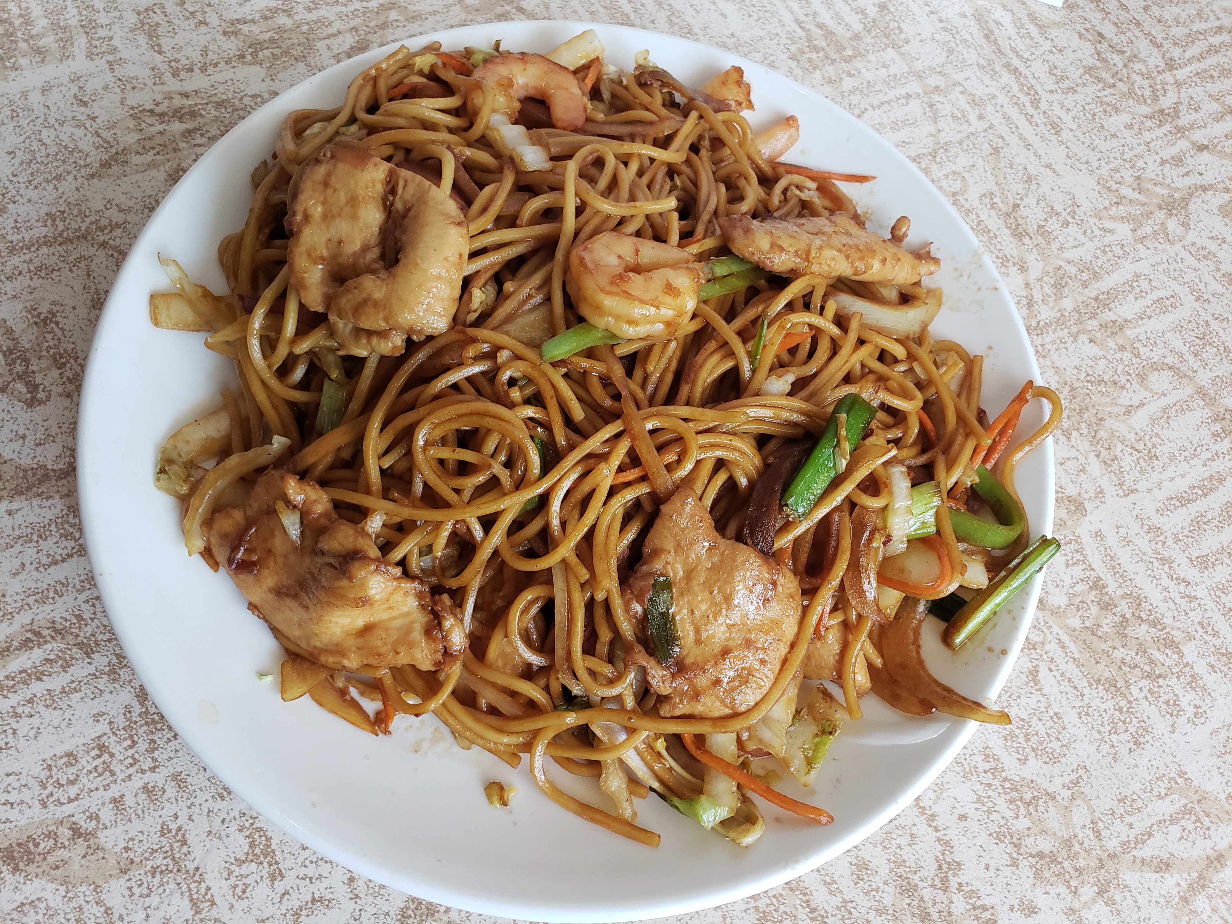 Order Combination Lo Mein Buffet Style 本楼捞面 food online from Jade Palace store, Louisville on bringmethat.com