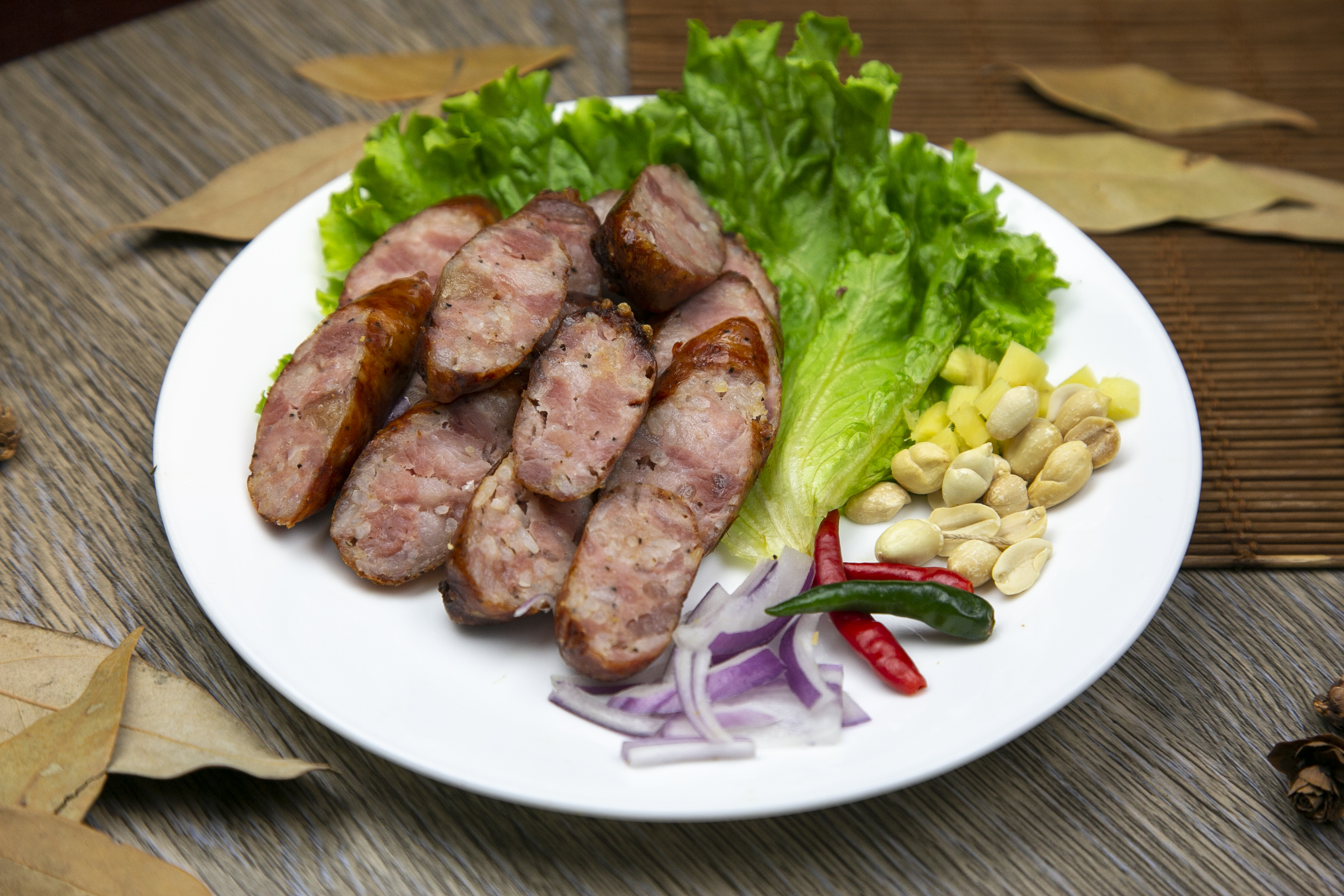 Order Isaan Sausage  food online from Yeti Spice Grill store, New York on bringmethat.com