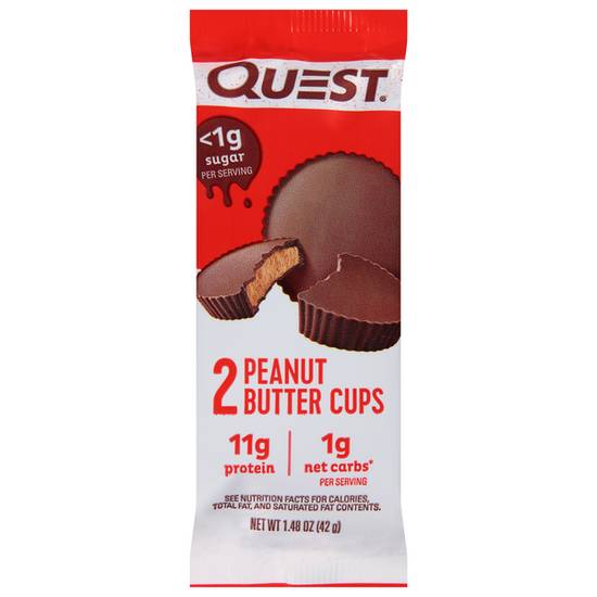 Order Quest Nutrition Peanut Butter Cups food online from Pepack Sunoco store, Peapack on bringmethat.com