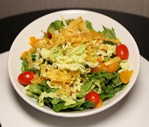 Order The Imperial Mandarin Salad food online from Marco Polo's store, Westbury on bringmethat.com