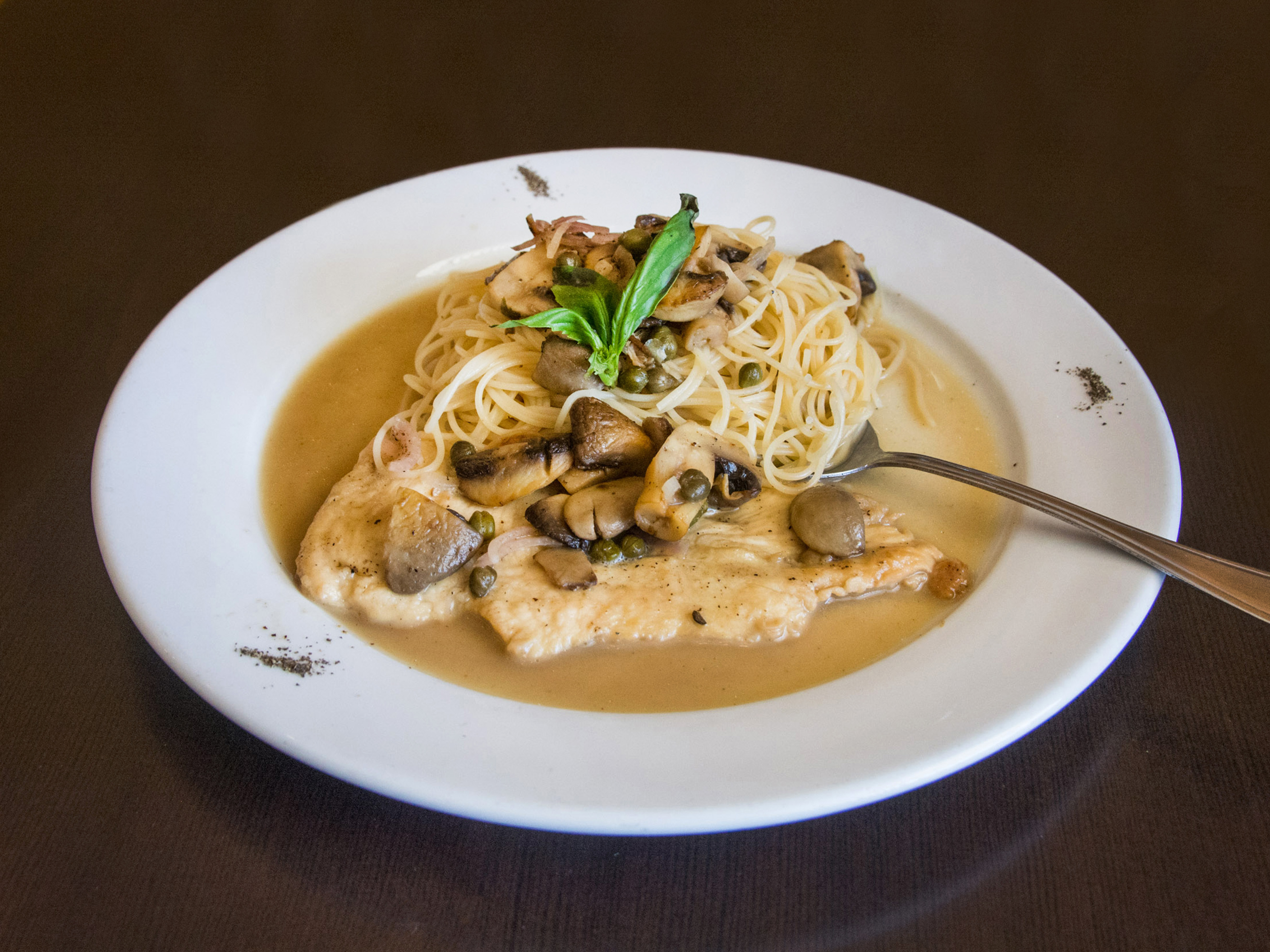 Order Chicken Piccata food online from LA Cucina store, Hanover on bringmethat.com