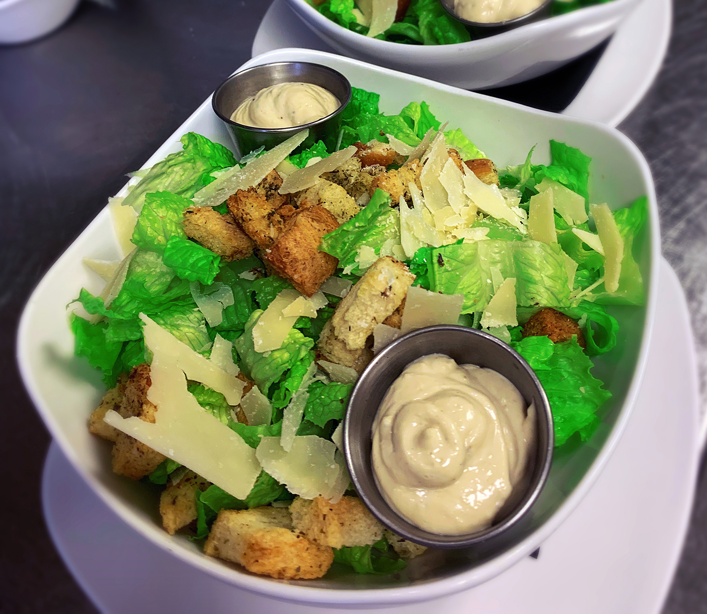 Order Caesar Salad food online from The Over/Under Bar & Grill store, Saint Louis on bringmethat.com