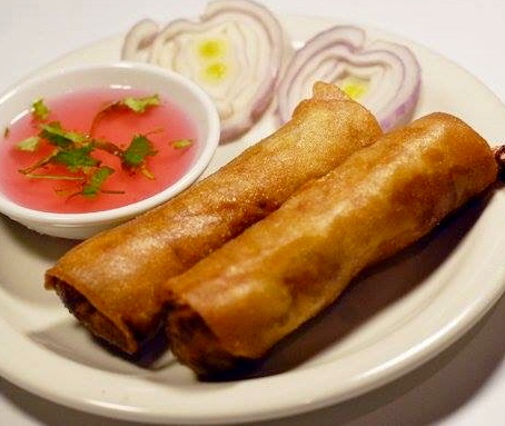 Order A1. Spring Roll food online from Ahan Thai Restaurant store, Royal Oak on bringmethat.com