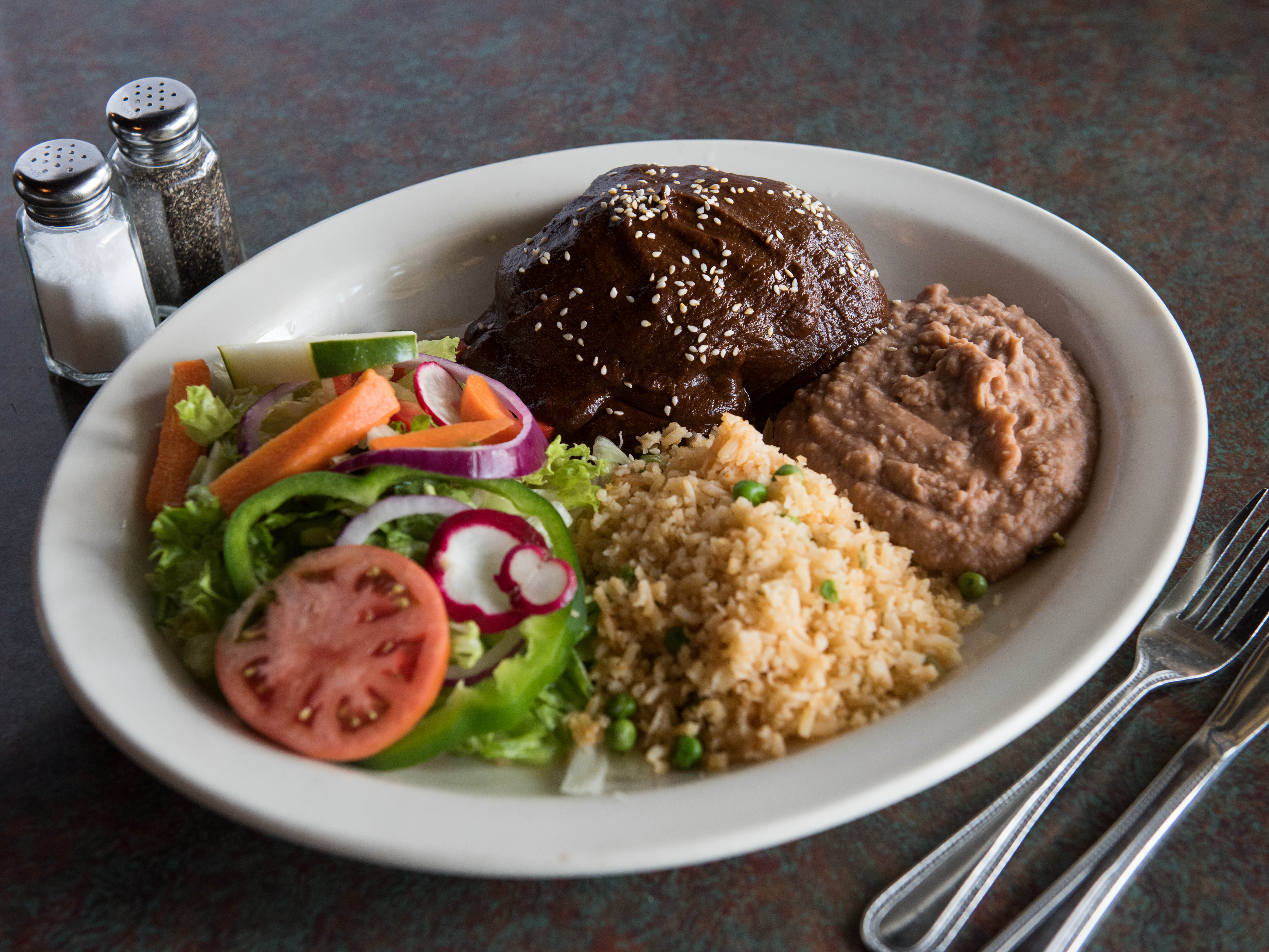 Order Mole Poblano food online from Spanish Flowers store, Houston on bringmethat.com