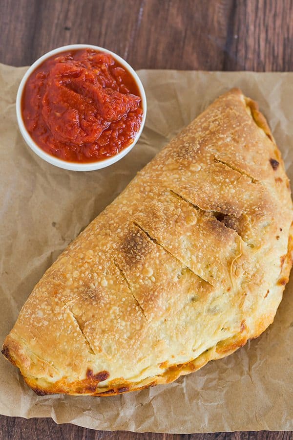 Order Cheese Calzone food online from Dino's store, Albany on bringmethat.com