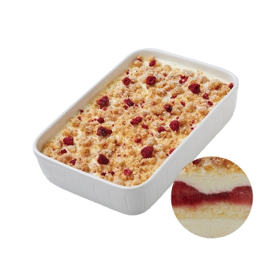 Order Strawberry Cheese Spoonable Cake food online from Tous Les Jours store, Natick on bringmethat.com