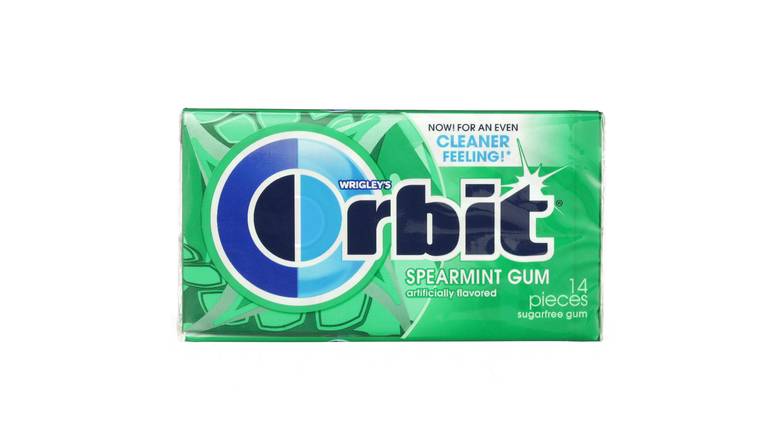 Order Orbit Spearmint Sugar-Free Gum food online from Shell Rock Spring store, Bel Air on bringmethat.com