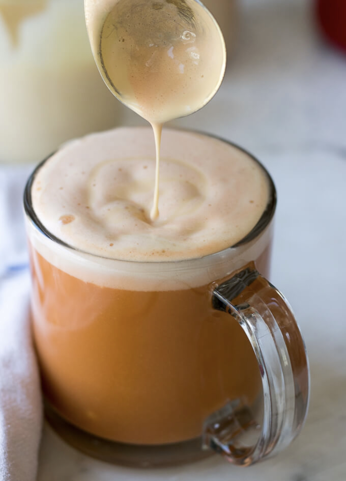 Order Thai Tea Latte  food online from Sweet Scape Desserts store, New York on bringmethat.com
