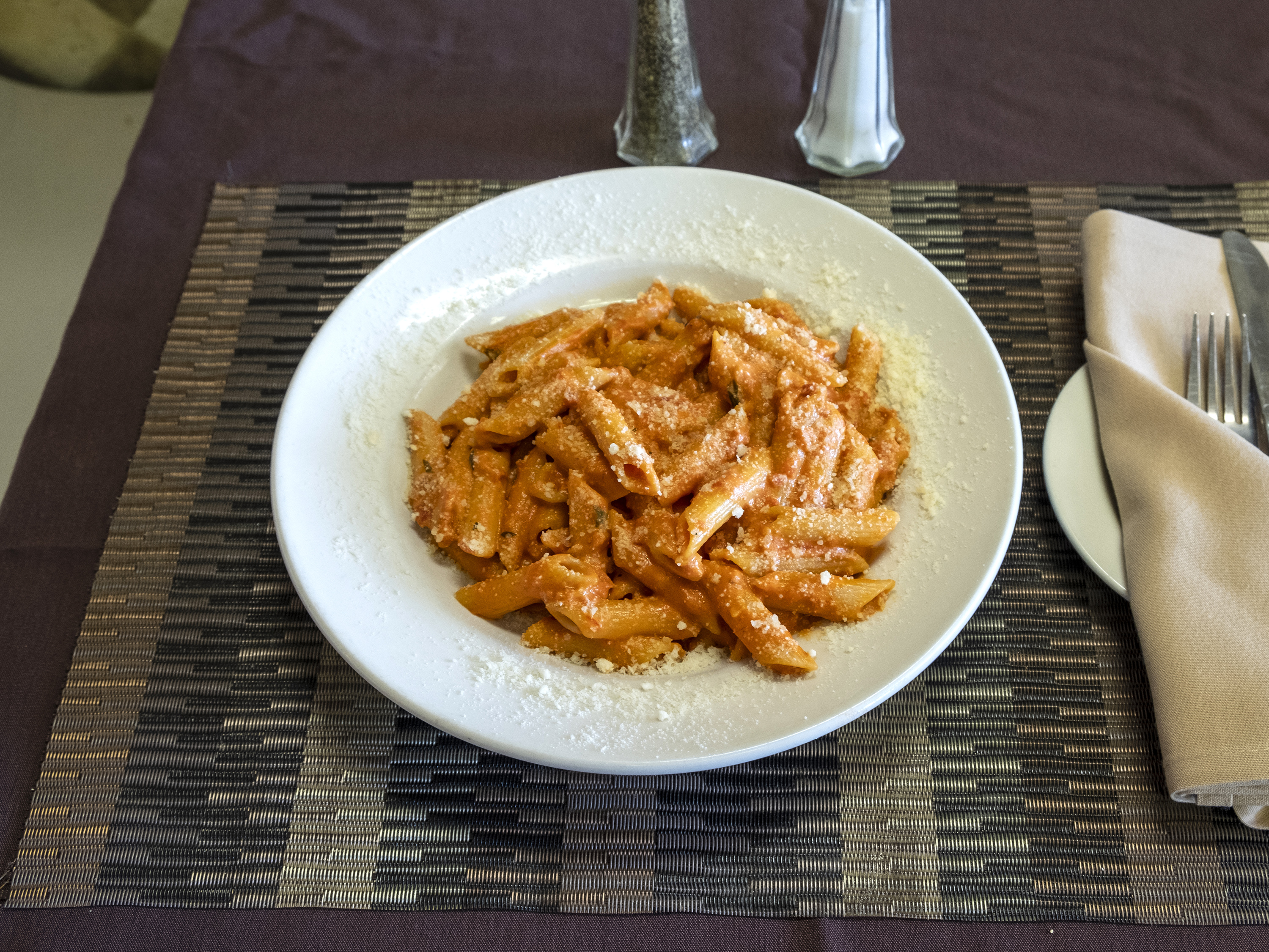 Order Penne Vodka food online from Carmen's Trattoria store, South Plainfield on bringmethat.com