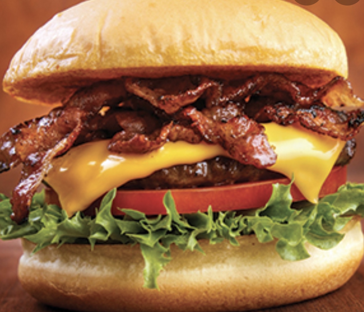 Order Bacon Cheeseburger food online from Texas Flaming Grill store, Abilene on bringmethat.com