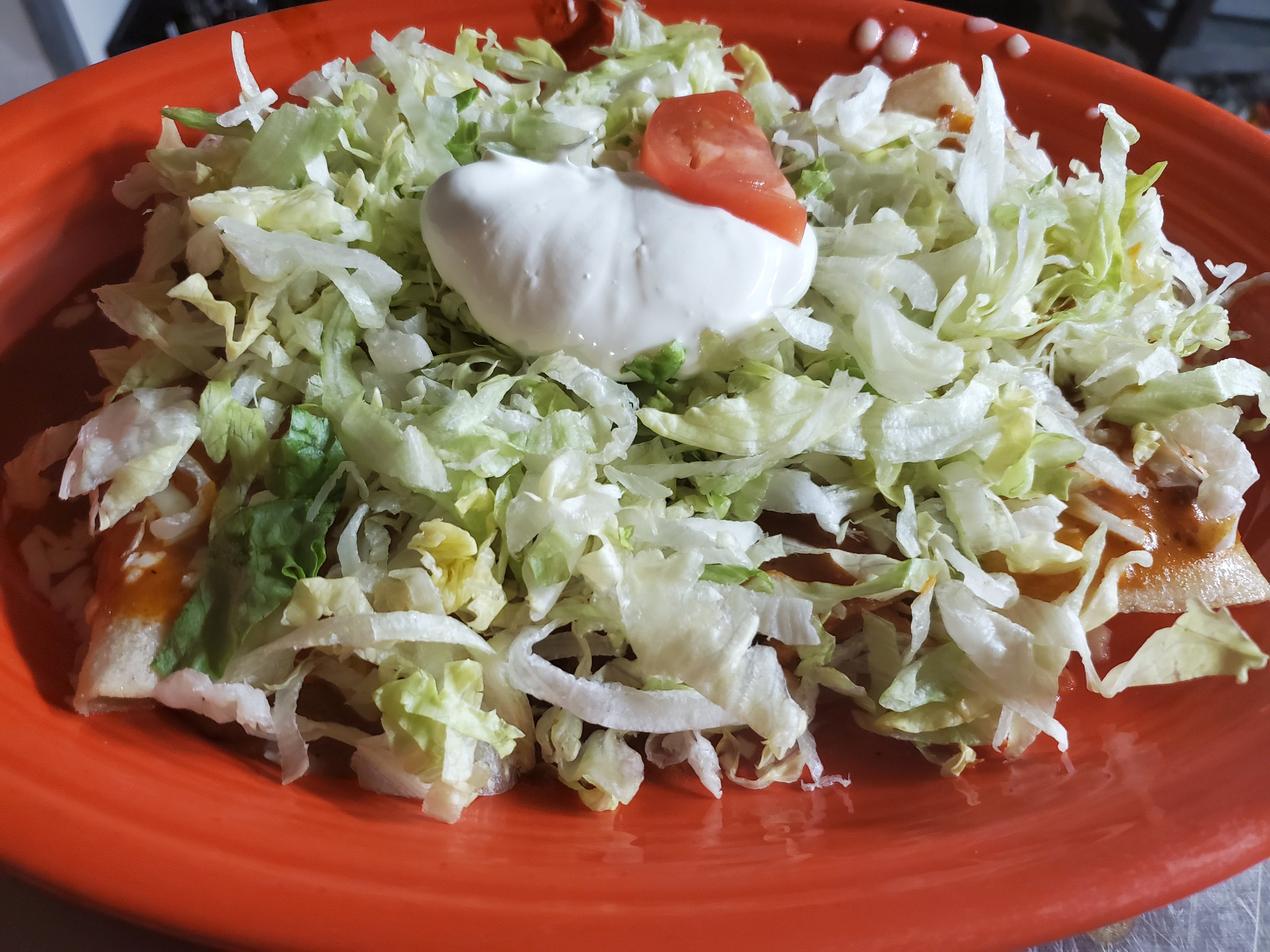 Order  Enchilada Supreme food online from Los Gallos Mexican Grill store, Rochester on bringmethat.com