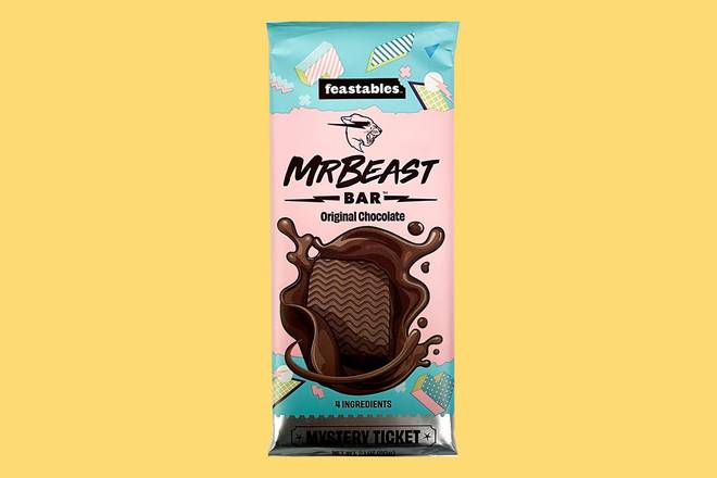 Order MrBeast Chocolate Bar (1) food online from Mrbeast Burger store, Huntington Bch on bringmethat.com