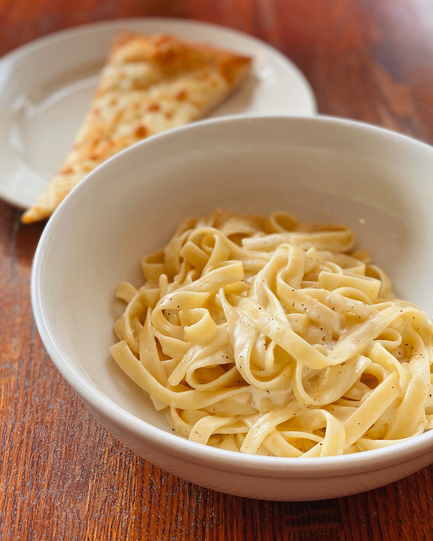 Order Fettuccine Alfredo food online from Angelico Pizzeria Glover Park store, Washington on bringmethat.com