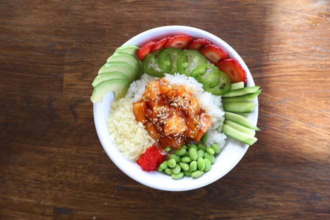 Order Salmon Poke Bowl food online from Rock N Roll Sushi store, Canton on bringmethat.com