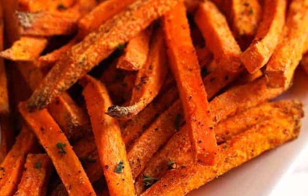 Order Sweet Potato Fries food online from Freakin’ Vegan store, Prospect Park on bringmethat.com
