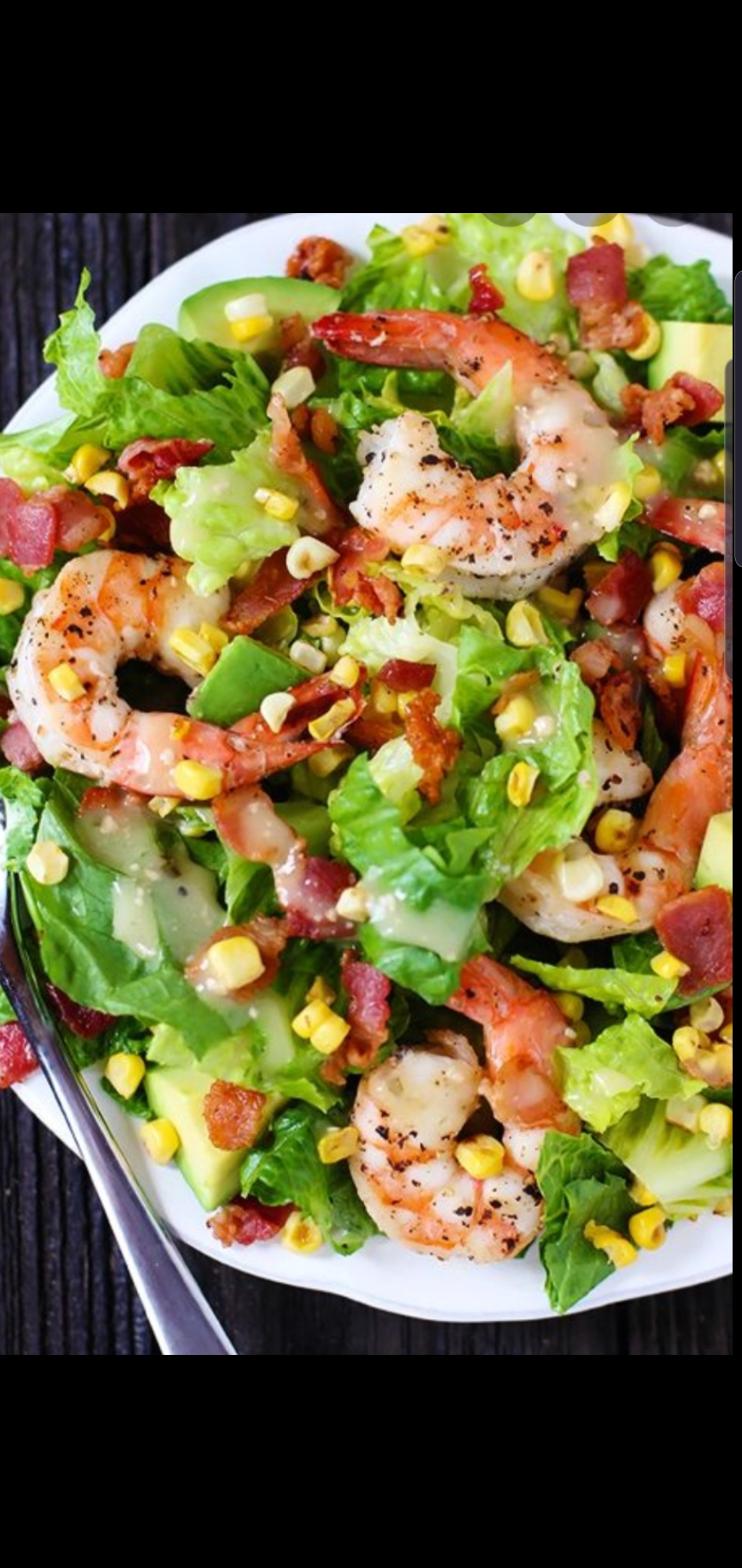 Order The Healthy Grilled Shrimp Salad  food online from Bedford gourmet food store, Brooklyn on bringmethat.com