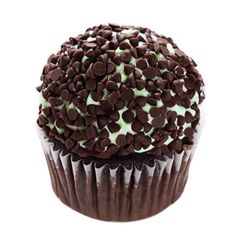 Order Mint Chocolate Chip Cupcake  food online from House Of Cupcakes store, East Brunswick on bringmethat.com