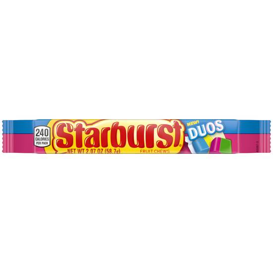 Order Starburst Duos Fruit Chews Candy food online from Exxon Food Mart store, Port Huron on bringmethat.com