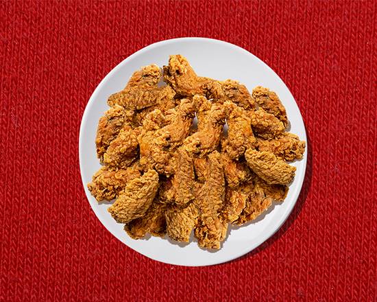 Order 100 Pieces Traditional Chicken Wings food online from Absurd Bird store, Terrytown on bringmethat.com