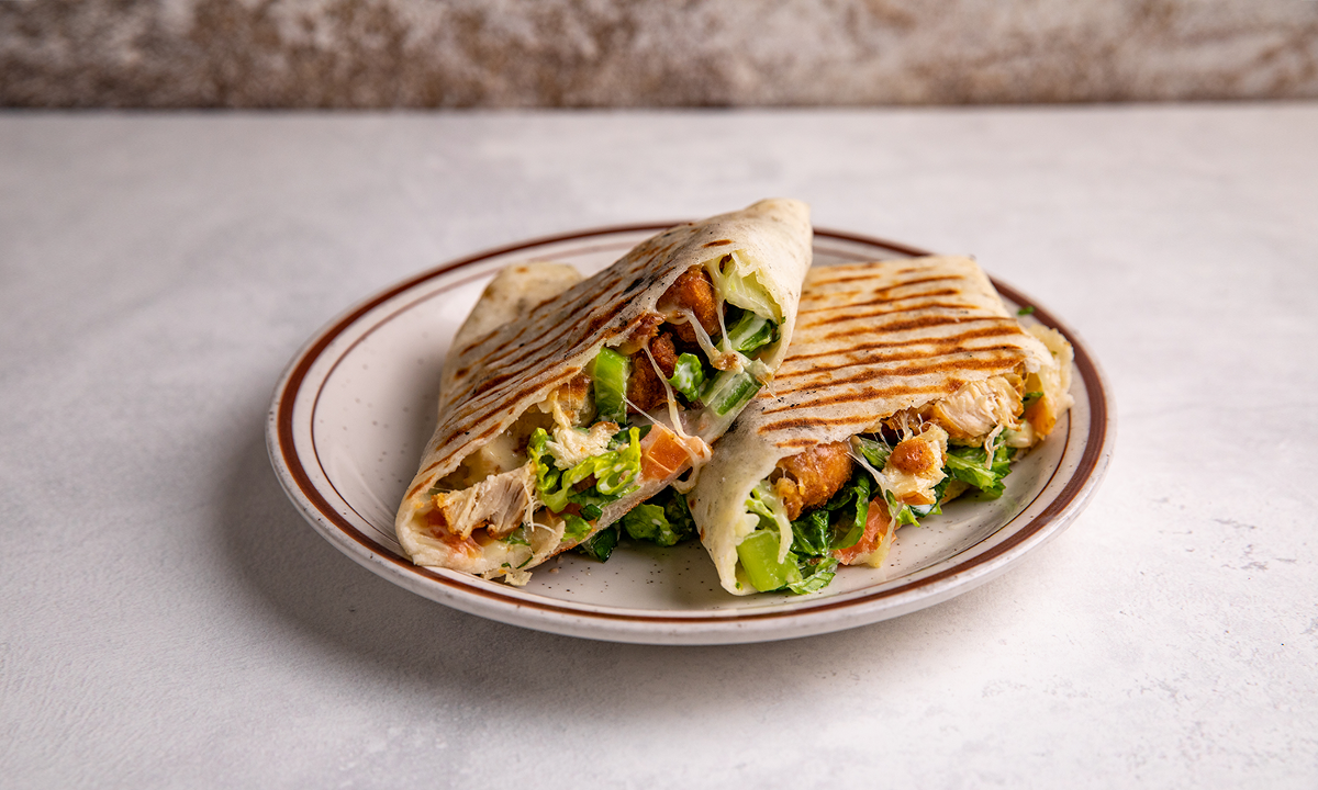 Order Grilled Chicken Wrap food online from Renee's gourmet pizzeria store, Troy on bringmethat.com