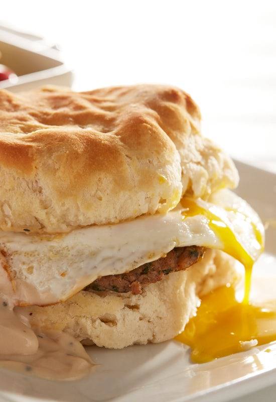 Order BROKEN EGG® Biscuit Sandwich food online from Another Broken Egg Cafe store, Fishers on bringmethat.com