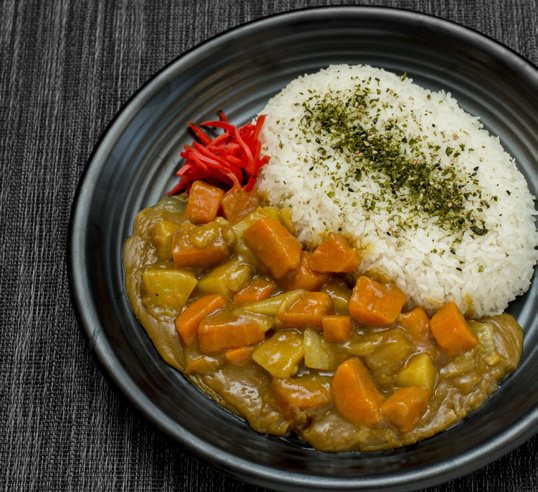 Order Vegetable Curry Rice food online from King Of Ramen store, Spokane on bringmethat.com