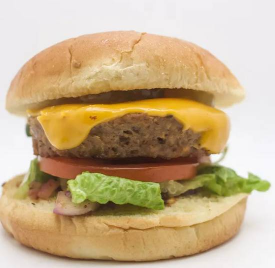 Order Boss Burger Deluxe food online from Boss of Vegan store, Raleigh on bringmethat.com