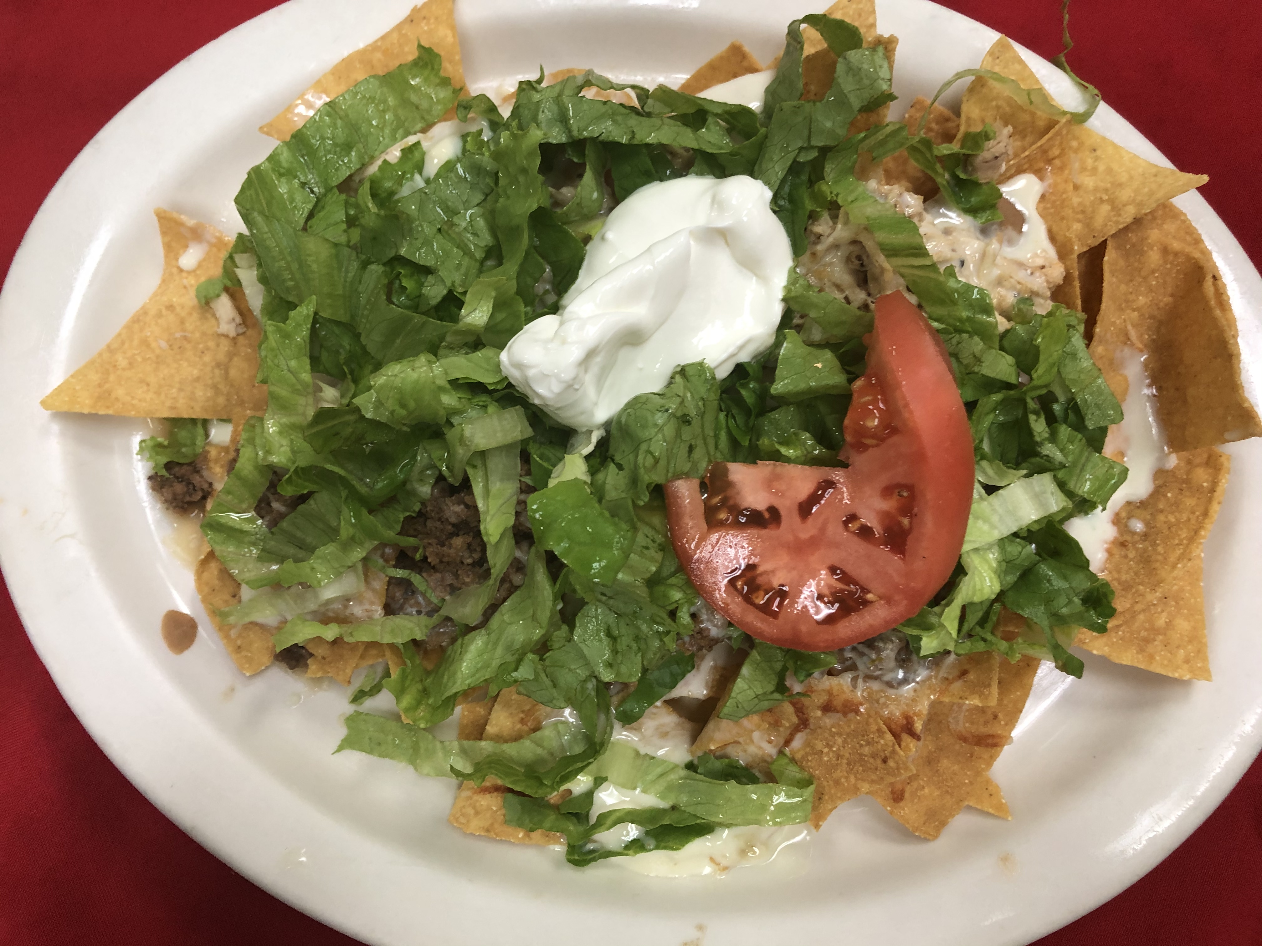 Order Supreme Nachos food online from Pancho's Mexican Restaurant store, Troy on bringmethat.com