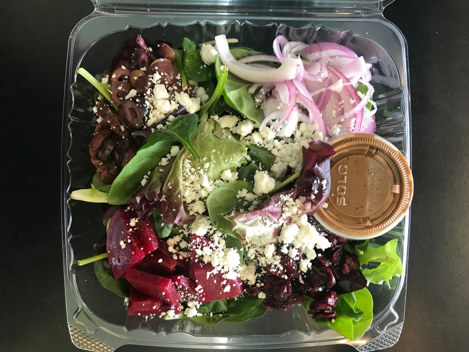 Order THE BEETS ME SALAD food online from Boss Lady Pizza store, Superior on bringmethat.com