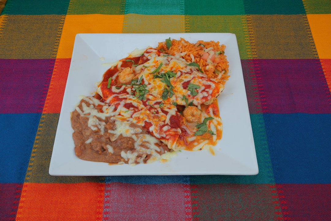 Order Enchilada del Mar Specialty food online from Refried Beans store, New York on bringmethat.com