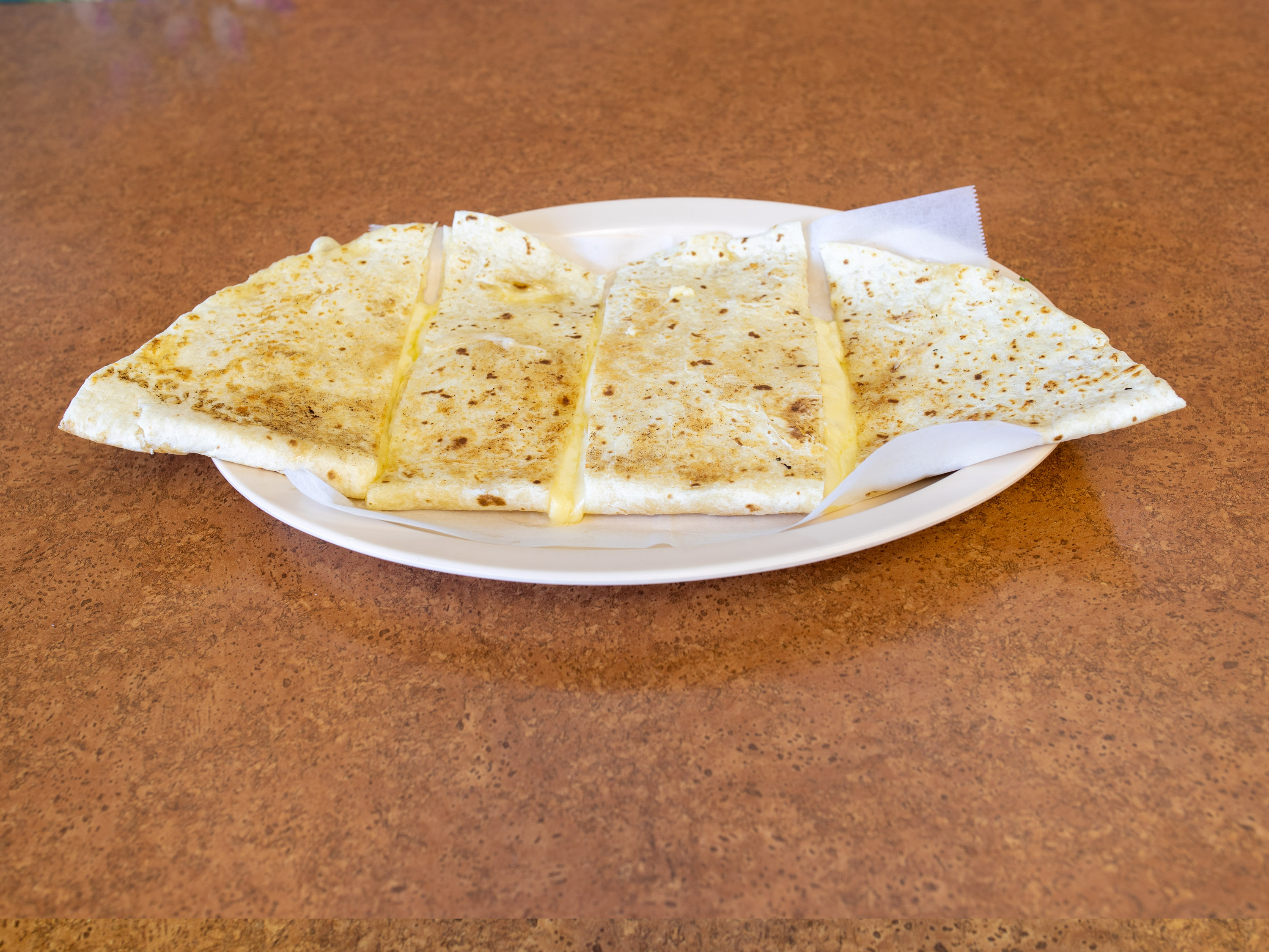Order Cheese Quesadilla food online from La Huerta Grill store, St. Charles on bringmethat.com