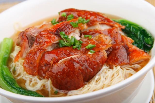 Order Roasted Duck Noodle Soup燒鴨汤面  food online from Full House Seafood Restaurant store, Arcadia on bringmethat.com