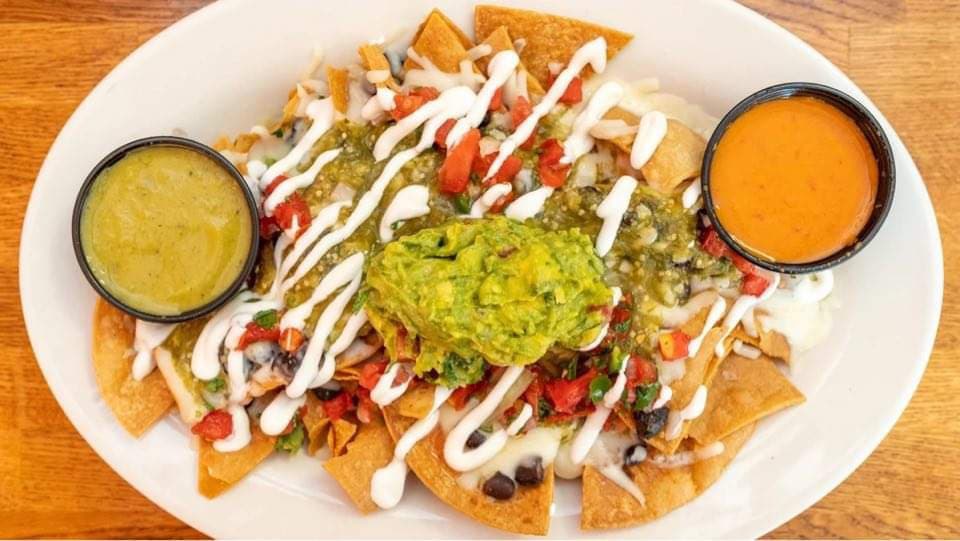 Order Grilled Chicken Nachos  food online from Fridas Mexican Taqueria store, Telford on bringmethat.com