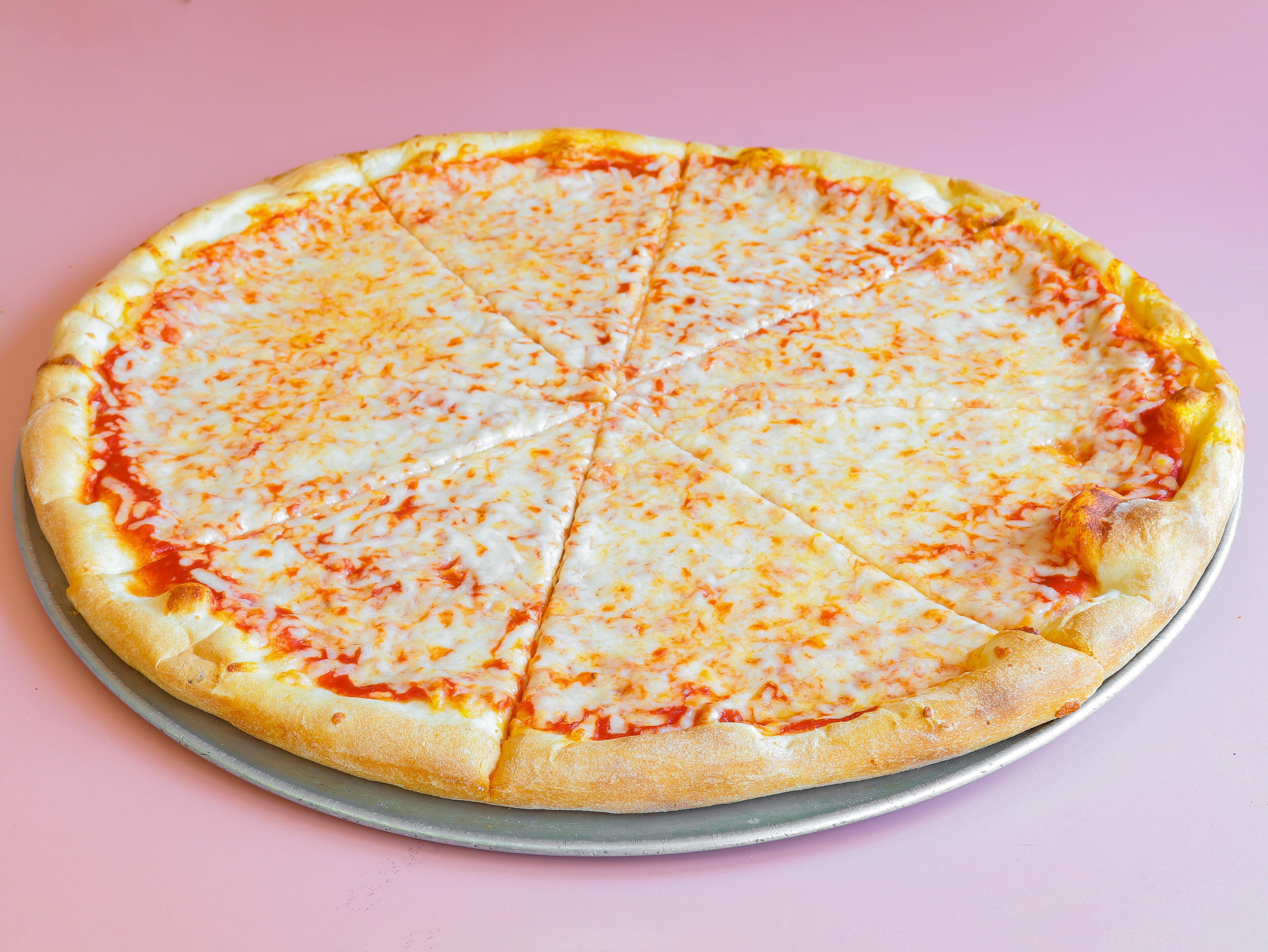 Order Plain Cheese Pizza food online from Papa Rossi's Pizzeria  store, Emmaus on bringmethat.com