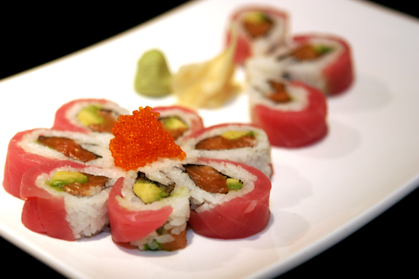 Order Cherry Blossom Roll food online from Yoshi Ramen And Sushi store, Daly City on bringmethat.com