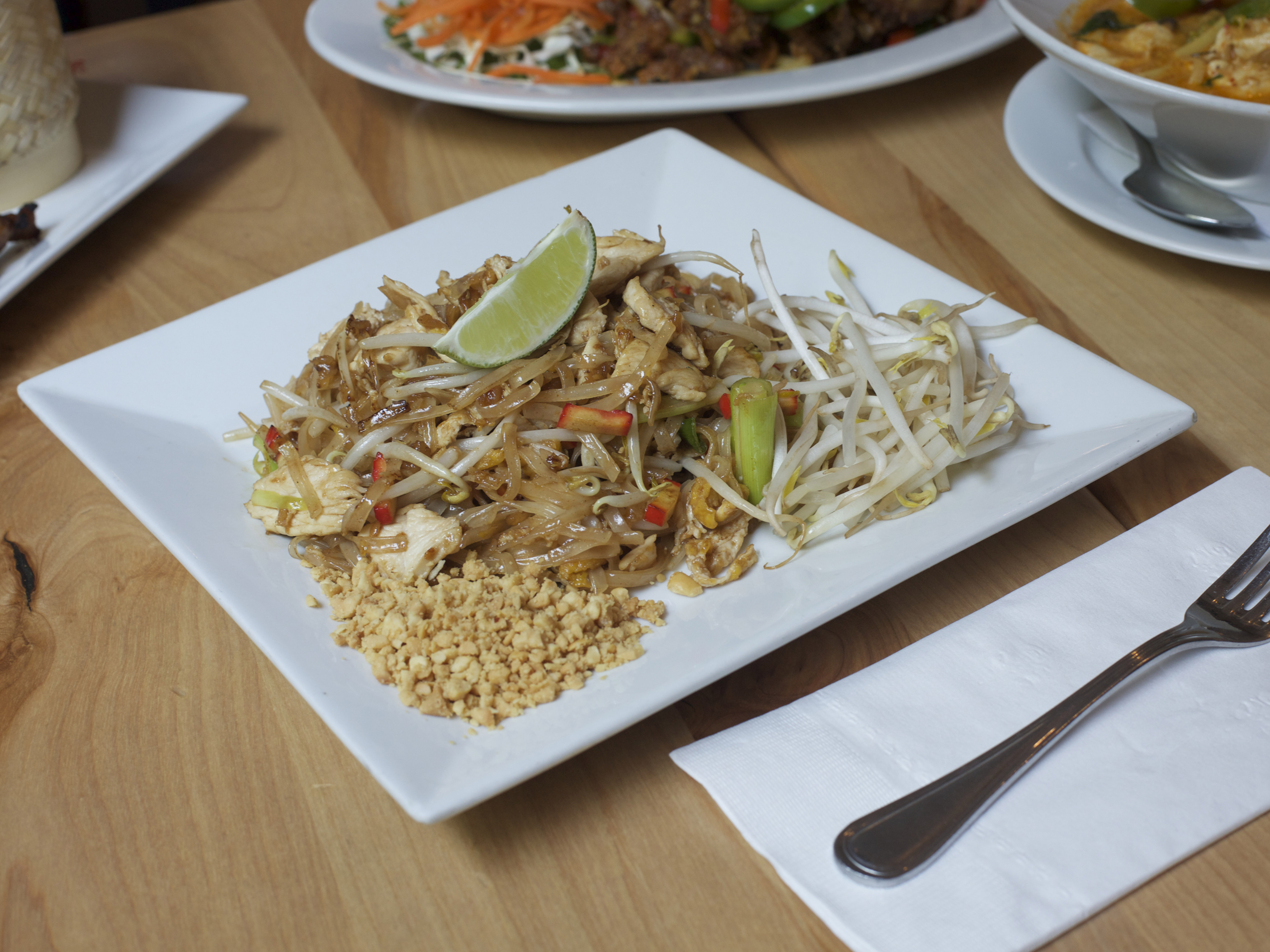 Order Pad Thai Dinner food online from Thanida Thai store, Alexandria on bringmethat.com