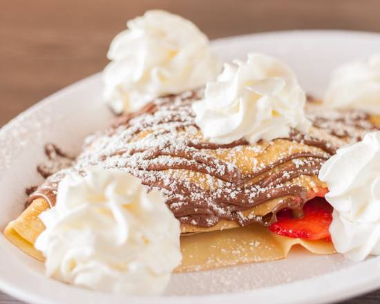 Order Strawberry Nutella Crepe food online from Crave Cafe- West Hills store, West Hill on bringmethat.com
