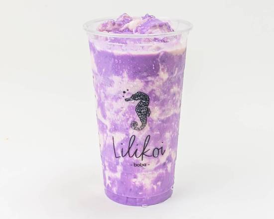 Order Ube Horchata Smoothie food online from Lilikoi Boba store, Cupertino on bringmethat.com