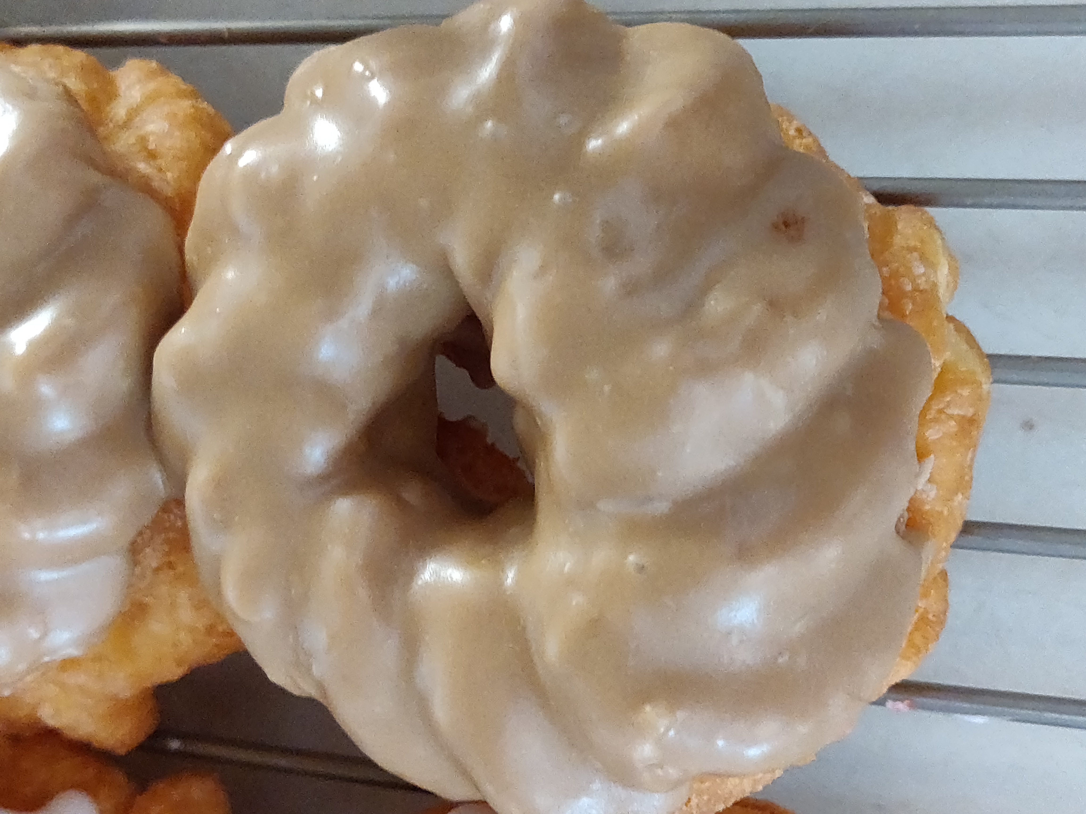 Order Maple Icing French Cruller food online from Donut Club store, San Dimas on bringmethat.com