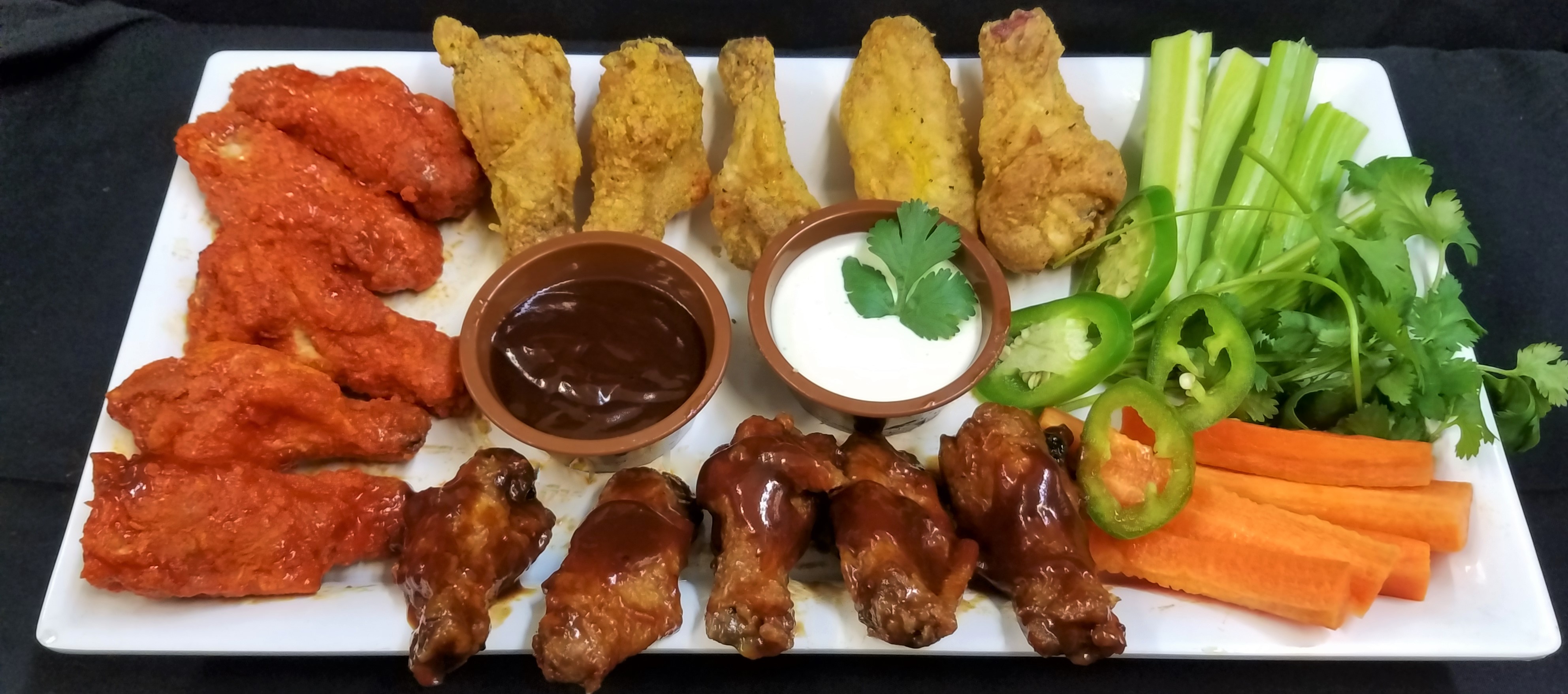 Order 15 Classic Wings food online from Usa Seafood Grill And Bar #2 store, Houston on bringmethat.com