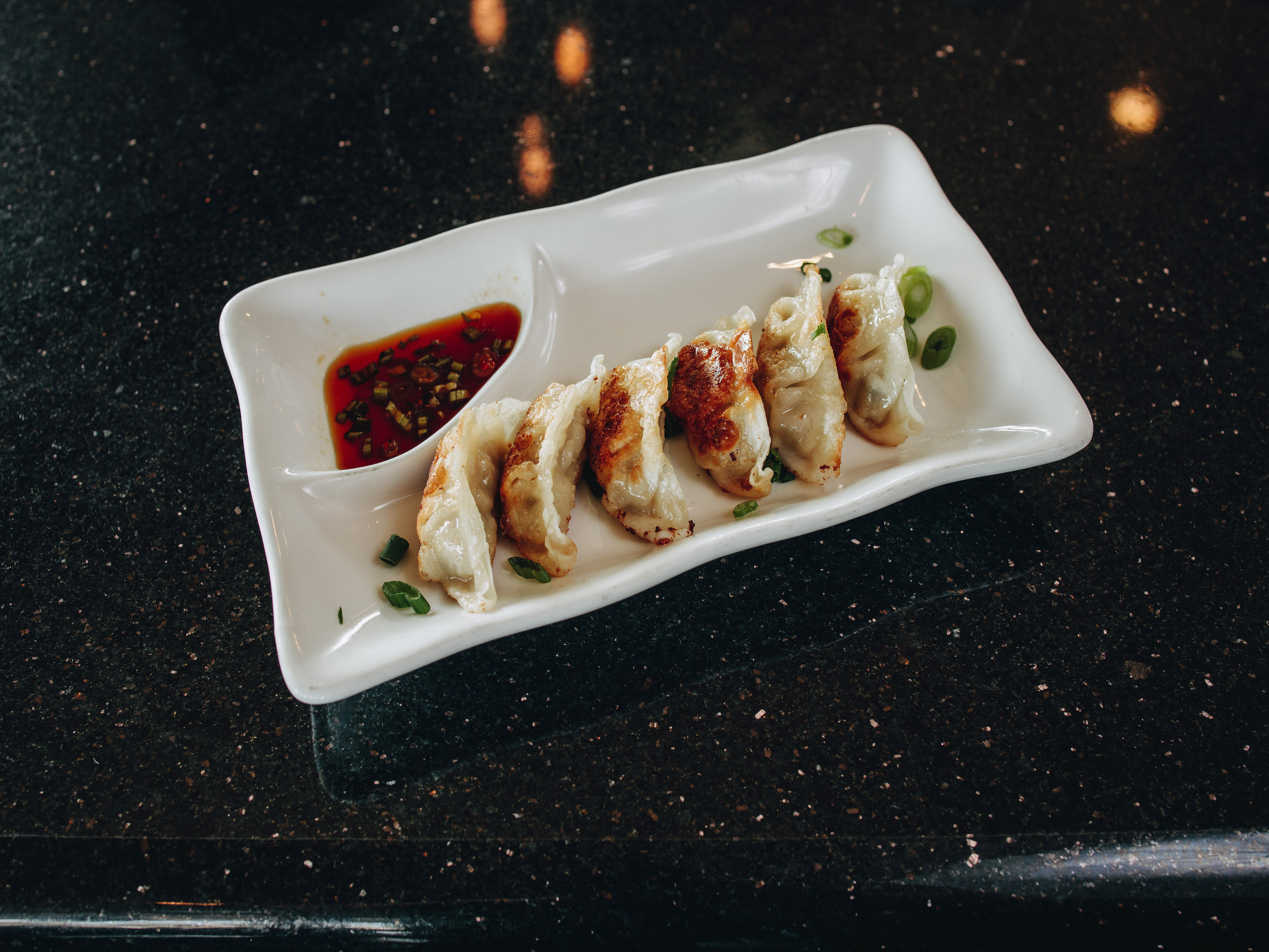 Order Gyoza food online from Zen Fusion Hibachi & Lounge store, Rochester on bringmethat.com