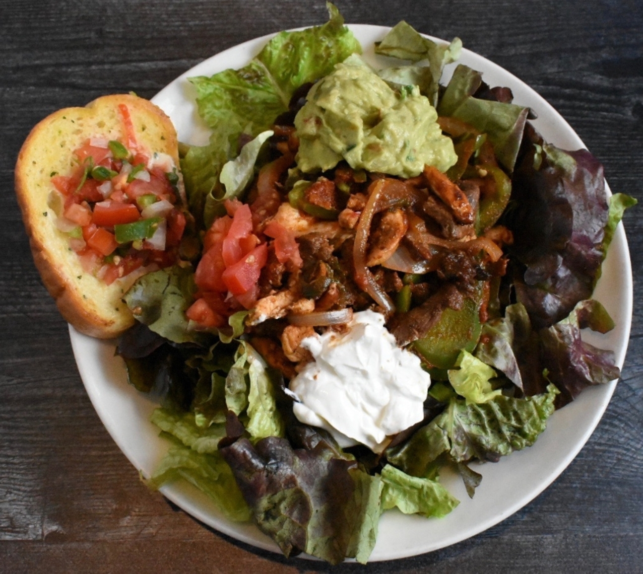 Order Fajita Salad food online from Acapulco store, Ramsey on bringmethat.com