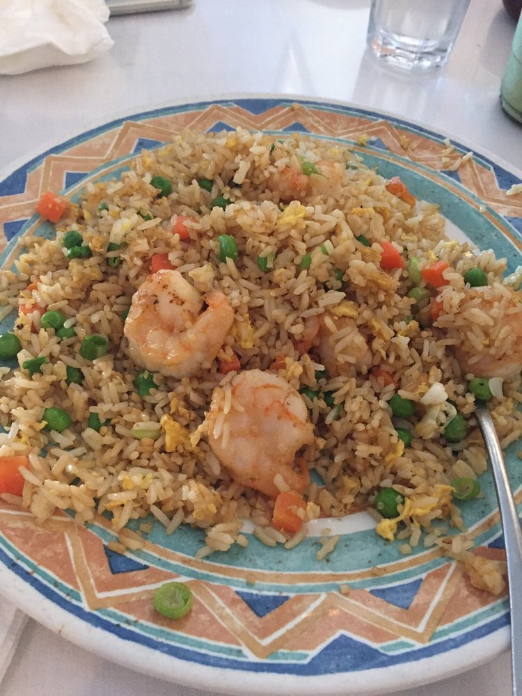 Order 2. Shrimp Fried Rice food online from Jade Cafe store, San Francisco on bringmethat.com