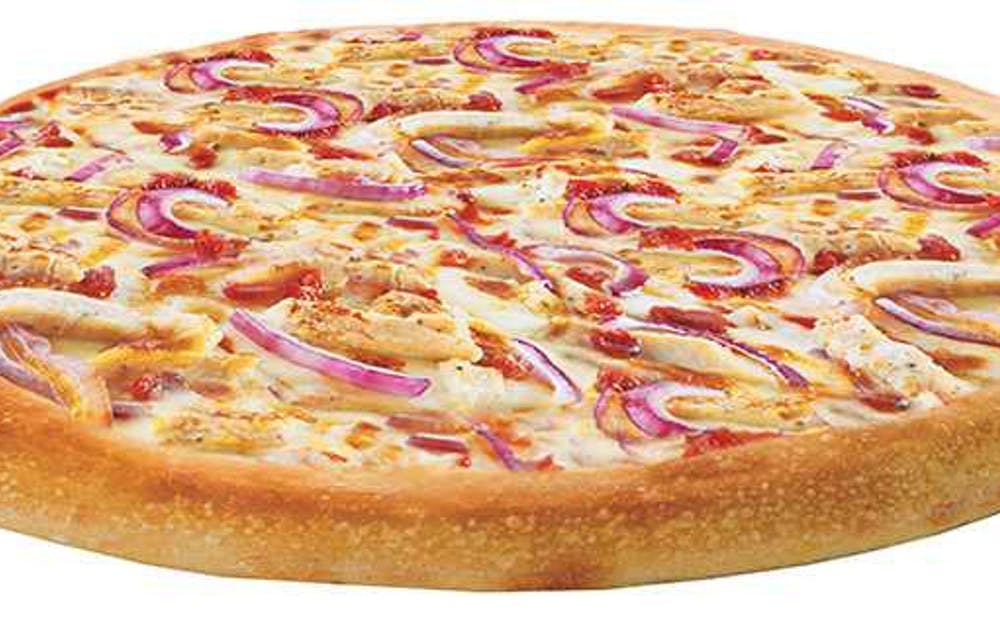 Order BBQ Chicken Pizza - Small 10" (6 Slices) food online from Happy's Pizza store, Detroit on bringmethat.com