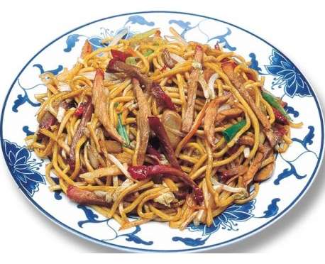 Order Roasted Pork Lo Mein food online from Yan Asian Restaurant store, Rutherford on bringmethat.com