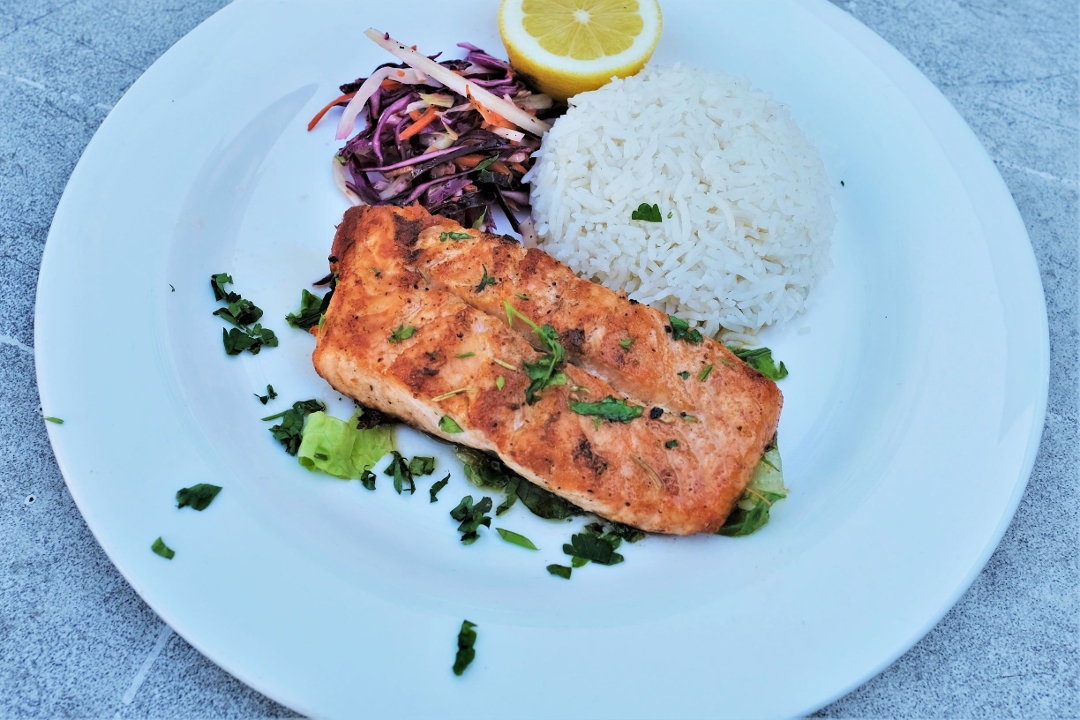 Order Salmon food online from Anatolia Cafe store, Cleveland Heights on bringmethat.com
