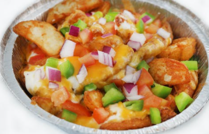 Order Baked Wedge Fries with Vegetable food online from Villa Pizza store, Milpitas on bringmethat.com