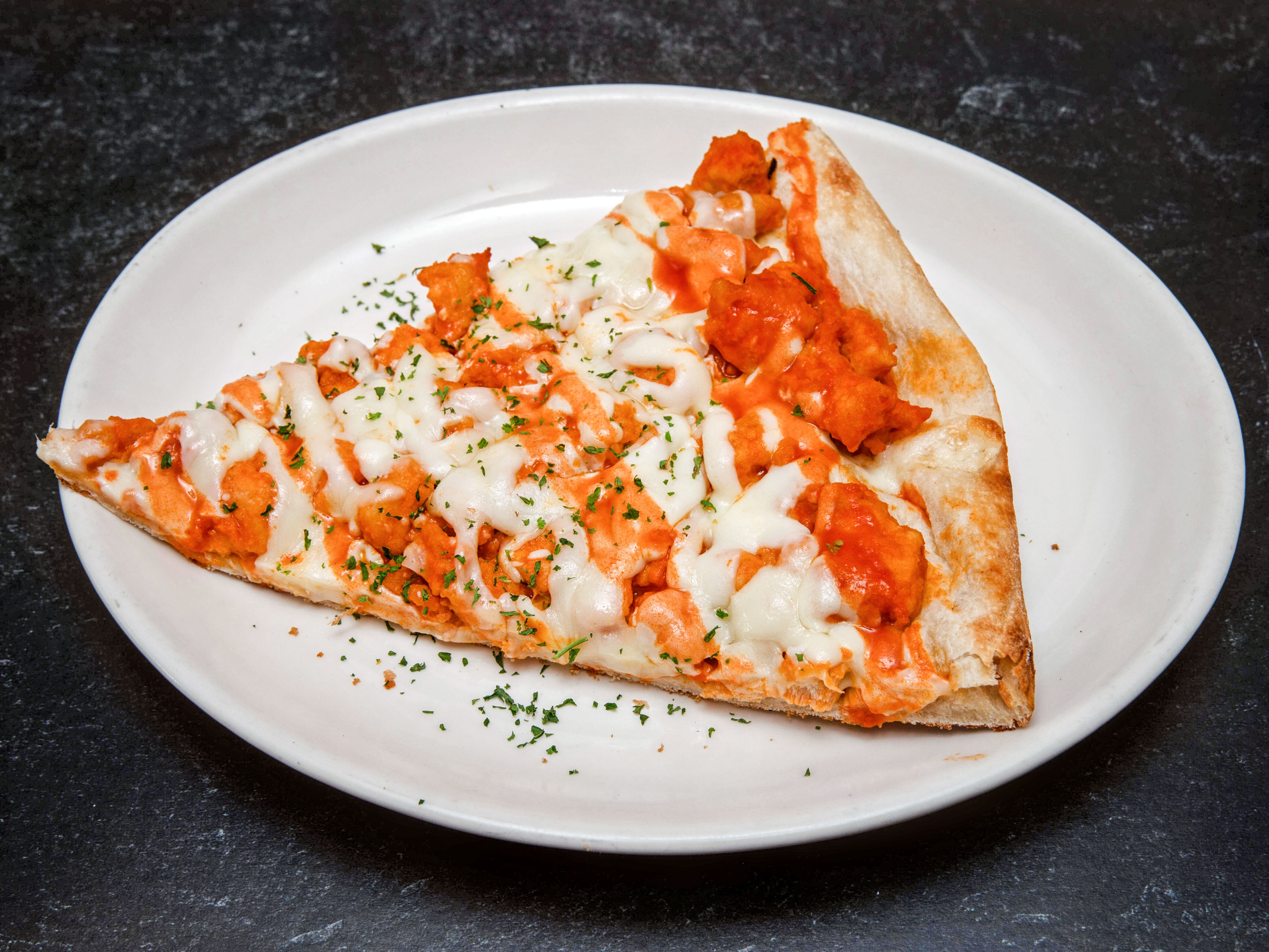 Order Chicken Buffalo Pizza food online from Vito Pizzeria store, Westbury on bringmethat.com