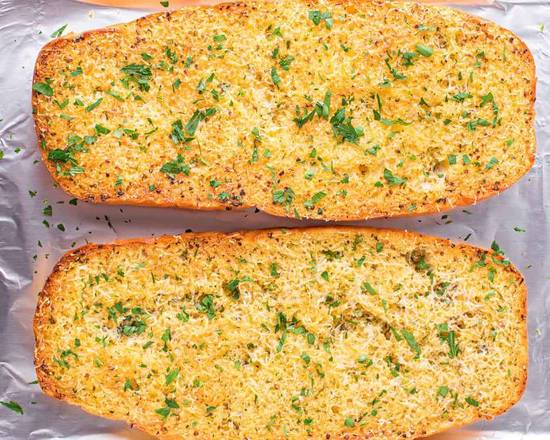 Order Garlic Bread food online from Jubilee Juice & Grill store, Chicago on bringmethat.com